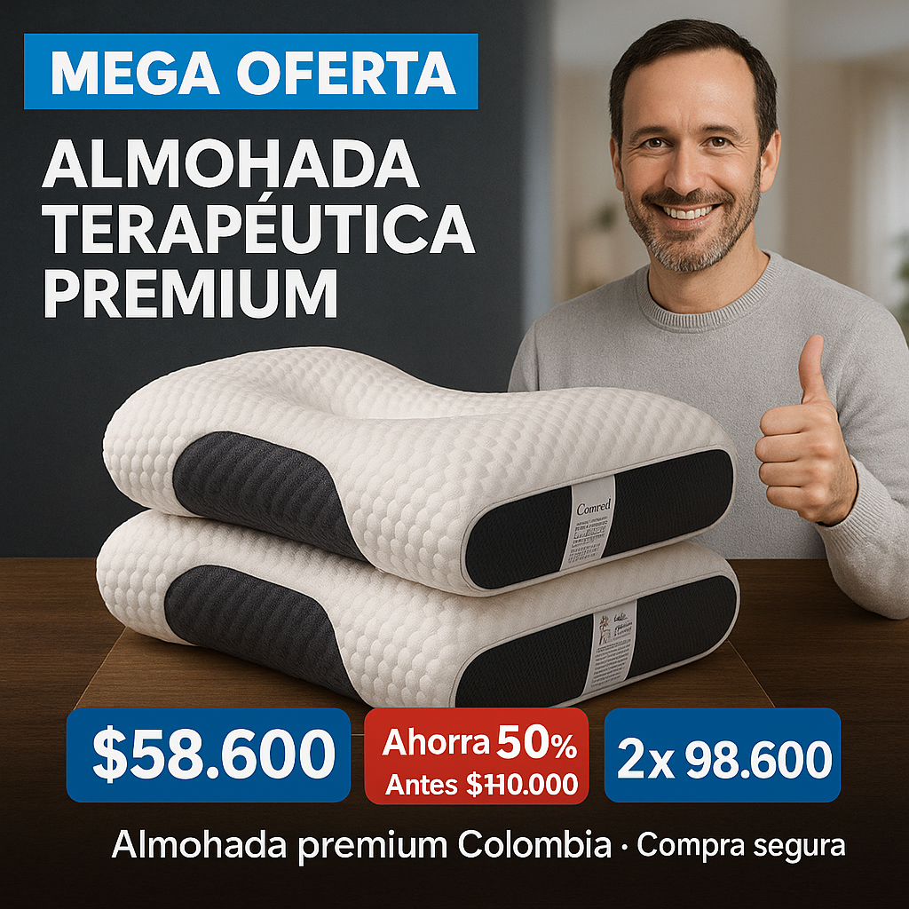 💤 ALMOHADA TERAPÉUTICA PREMIUM