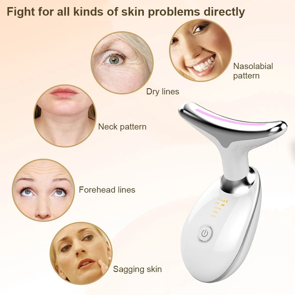 Combo 2x1 MASAJEADOR FACIAL + Gratis Serum RETINOL BIOAQUA