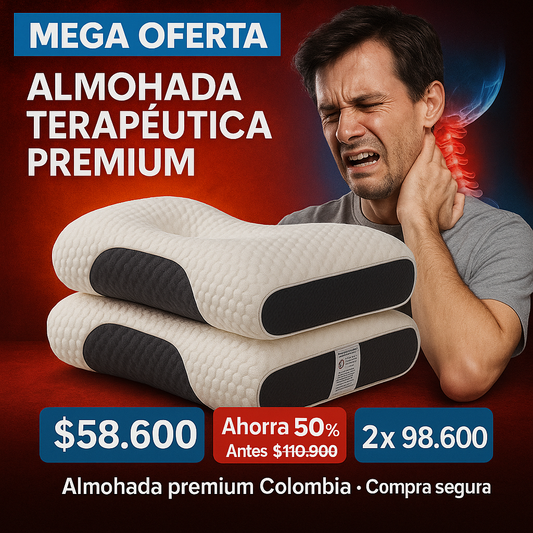💤 ALMOHADA TERAPÉUTICA PREMIUM