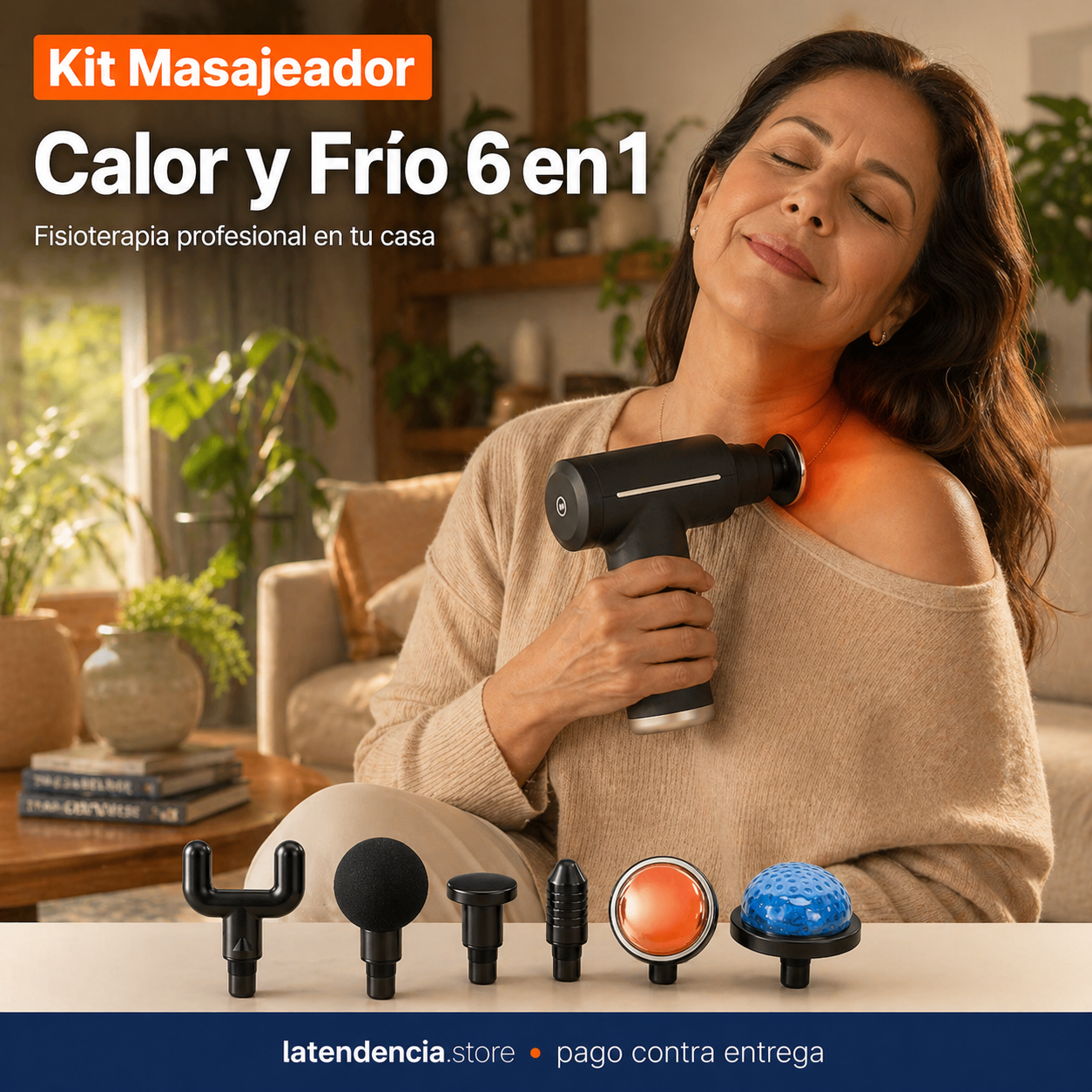Masajeador de Calor y Frío para Dolores Musculares
