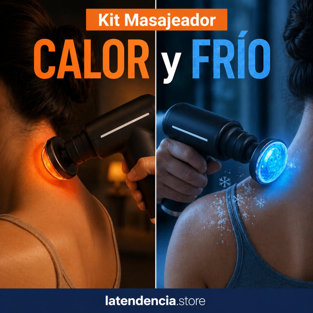 Masajeador de Calor y Frío para Dolores Musculares