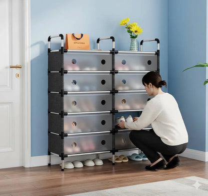 Zapatero Organizador Doble Antipolvo 6 niveles - MEGA OFERTA