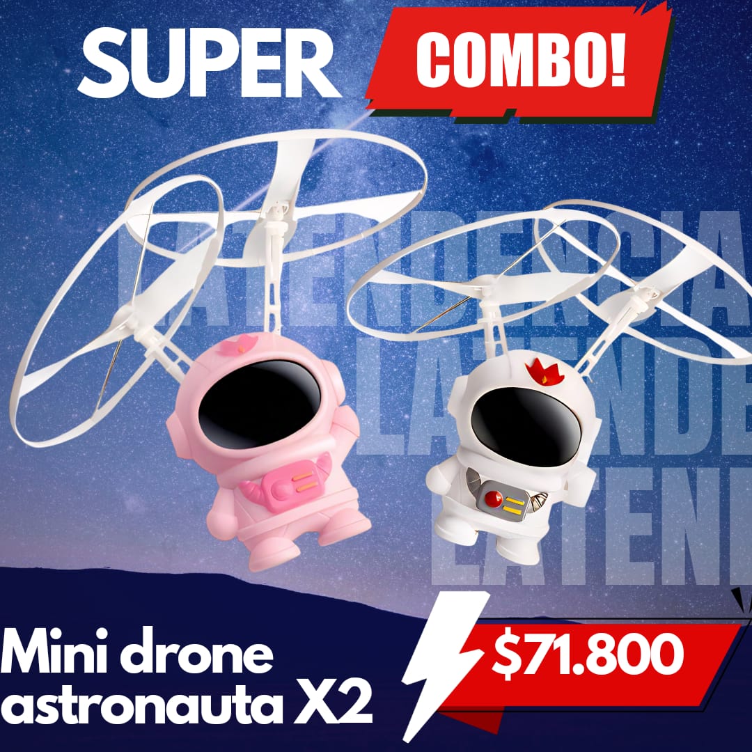 MINI DRON ASTRONAUTA VOLADOR
